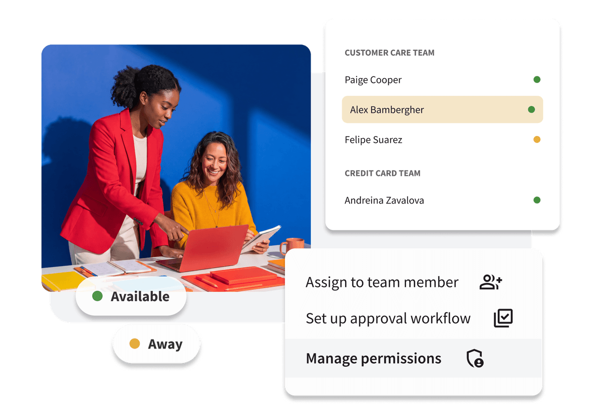 Hoot suite inbox with team assignments and priority